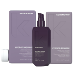 KEVIN MURPHY RADIATE HYDRATE Szampon, odżywka i olejek do włosów bardzo suchych i puszących się ZESTAW - 6