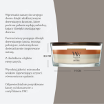 WOODWICK VANILLA EMBERS ŚWIECA ZAPACHOWA ELIPSA - 3