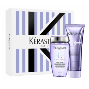 KERASTASE BLOND ABSOLU Kąpiel Lumiere i Odżywka Cicaflash 500ML ZESTAW