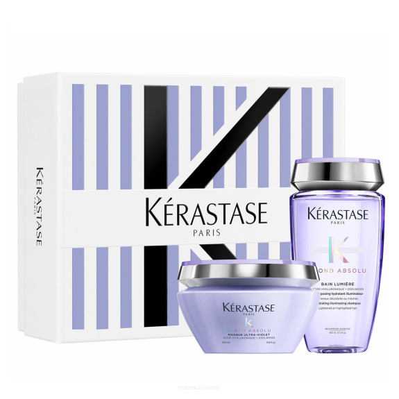 KERASTASE BLOND ABSOLU Kąpiel Lumiere 250ML + Maska 200ML ZESTAW