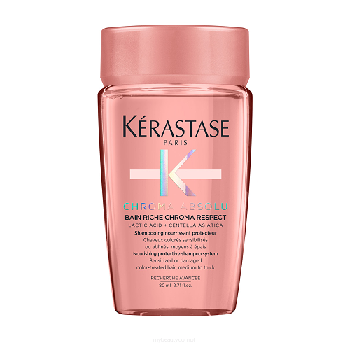 KERASTASE CHROMA ABSOLU Wzbogacona kąpiel do włosów koloryzowanych 80ML MINIATURA