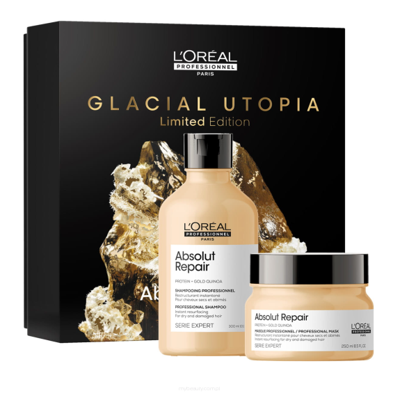 L'OREAL PROFESSIONNEL ABSOLUT REPAIR ZESTAW Szampon oraz maska do zniszczonych włosów ZESTAW