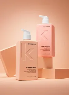 KEVIN MURPHY PLUMPING WASH & RINSE + MAXI WASH Szampon oczyszczający 40ML + Szampon i odżywka do włosów cienkich i wypadających 2x500ML