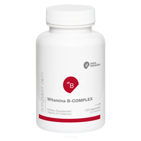 INVEX REMEDIES Witamina B-COMPLEX 120 KAPSUŁEK