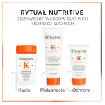 KERASTASE NUTRITIVE Kąpiel, odżywka i nektar termiczny do suchych włosów 205ML ZESTAW MINIATUR - 2