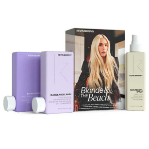 KEVIN MURPHY BLONDE ANGEL Szampon, kuracja i spray utrwalający do włosów blond ZESTAW