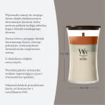 WOODWICK VANILLA EMBERS ŚWIECA ZAPACHOWA DUŻA - 3