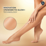 SKINVISIBLES COVER & GLOW TO GO MEDIUM GLOW Koloryzujący i szybkoschnący spray do nóg i ciała 75ML - 3