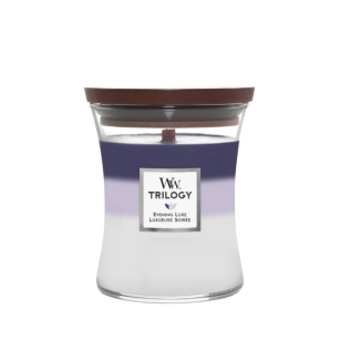 WOODWICK TRILOGY EVENING LUXE ŚWIECA ZAPACHOWA ŚREDNIA