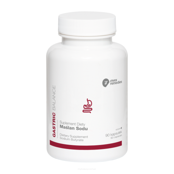 INVEX REMEDIES Maślan Sodu 64,2G 90 Kapsułek