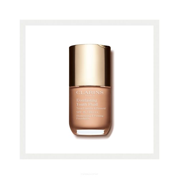 CLARINS EVERLASTING YOUTH FLUID Rozświetlający podkład *107 Beige