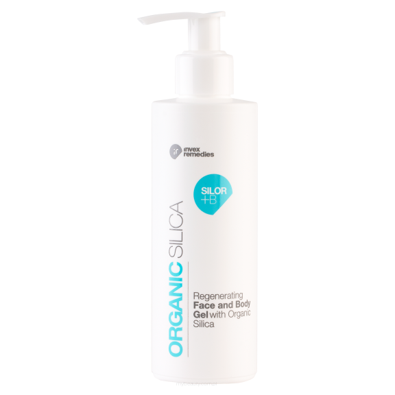 INVEX REMEDIES ORGANIC SILICA Regenerujący żel do twarzy i ciała z krzem organicznym i borem Silor+B 200ML