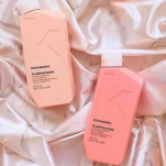 KEVIN MURPHY PLUMPING WASH & RINSE + MAXI WASH Szampon oczyszczający 40ML + Szampon i odżywka do włosów cienkich i wypadających 2x250ML - 3