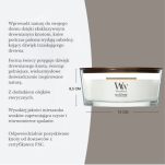 WOODWICK WHITE TEAK ŚWIECA ZAPACHOWA ELIPSA - 2
